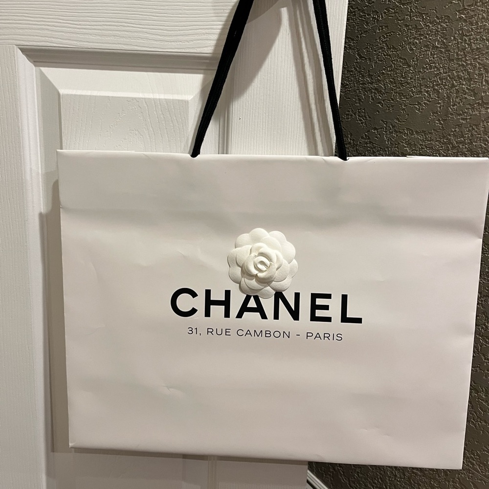 CHANEL shopping bag🥳…from flagship at rue de Cambon Paris ❤️